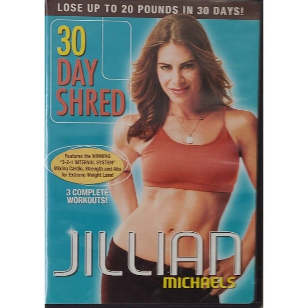 Jillian Michaels 30 Day Shred (2007) Lionsgate Films DVD 2008
